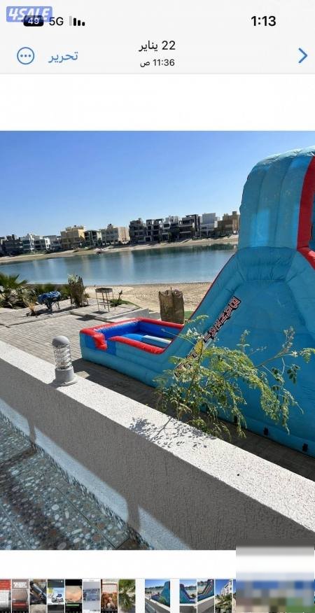 شاليه للايجار في الخيران على البحر مباشرة