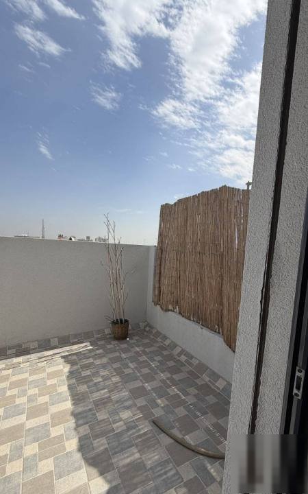 Apartment room and hall and roof