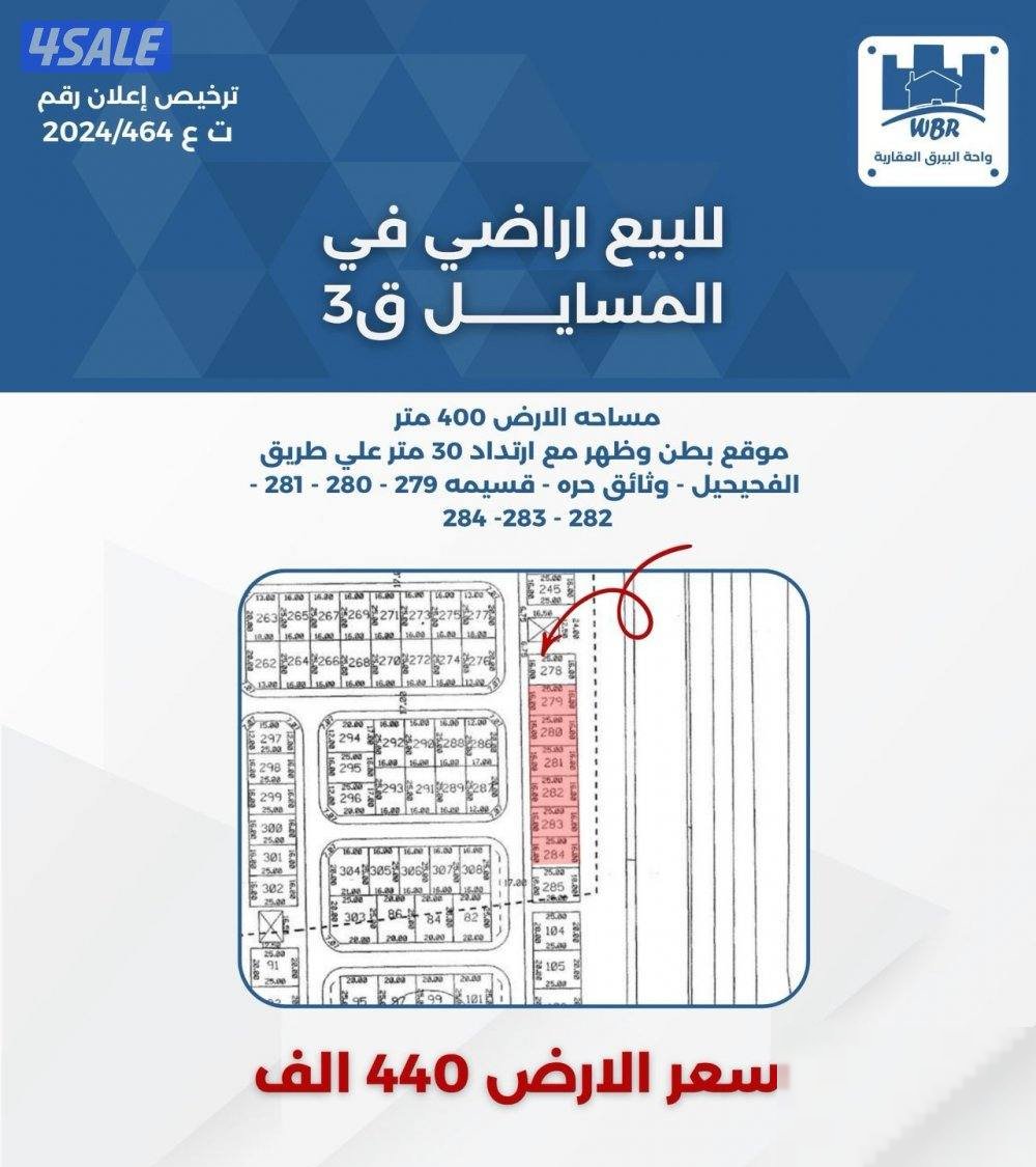 Land in Mubarek Al-Kabeer