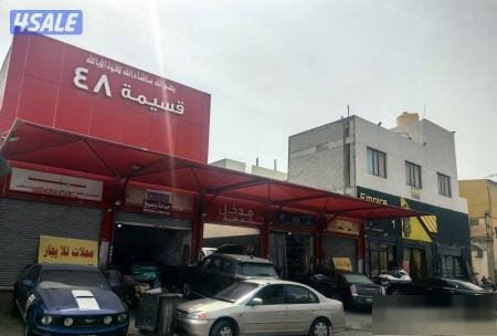 For rent shop in Shuwaikh industrial area, Al-Matafi Street, the rent is 600 Dinar + two months free