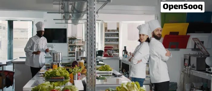 للإيجار مطبخ مركزي في أسواق القرين – مساحة 500م2  Central Kitchen for Rent in Aswaq Al-Qurain – 500m