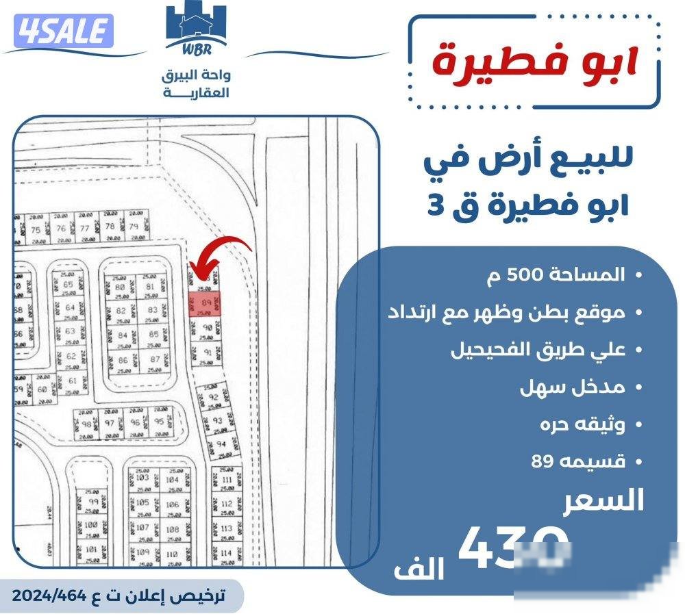 Land in Mubarek Al-Kabeer