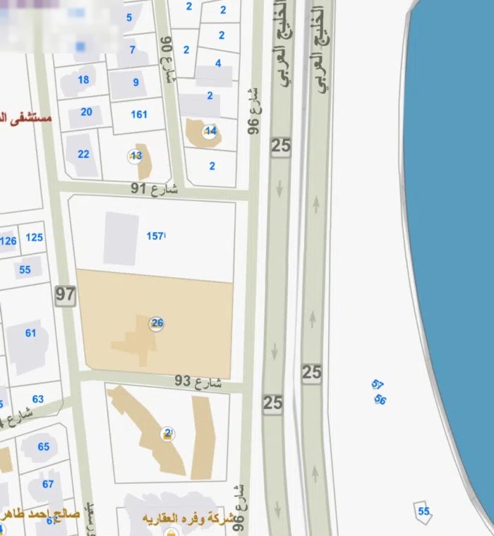 Commercial Land for Sale in Kuwait City Bnaid Al-Qar