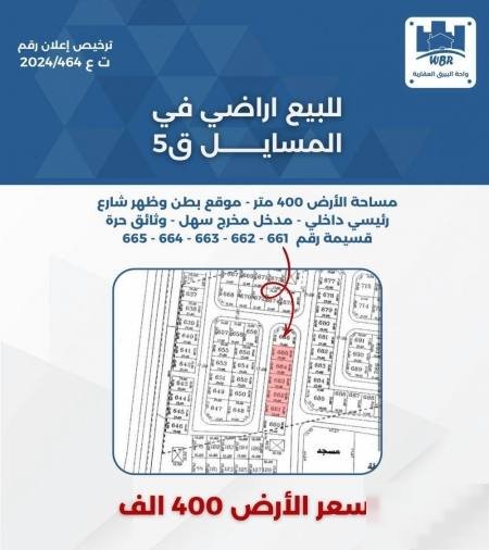 Land in Mubarek Al-Kabeer