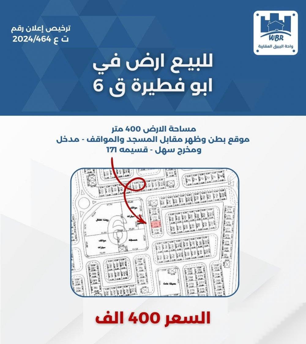 Land in Mubarek Al-Kabeer