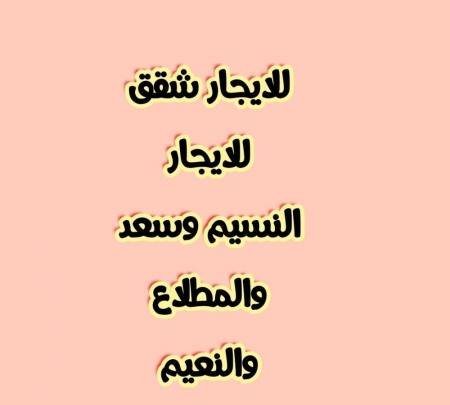 Apartment in Nasseem