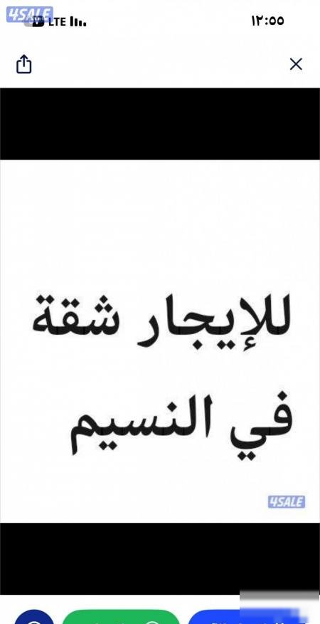 Apartment in Nasseem