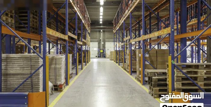 هنجر للإيجار في الري 1000 م2 ارتفاع 7 متر  كافة التراخيص متوفرة Warehouse for Rent in Al Rai  1000 M