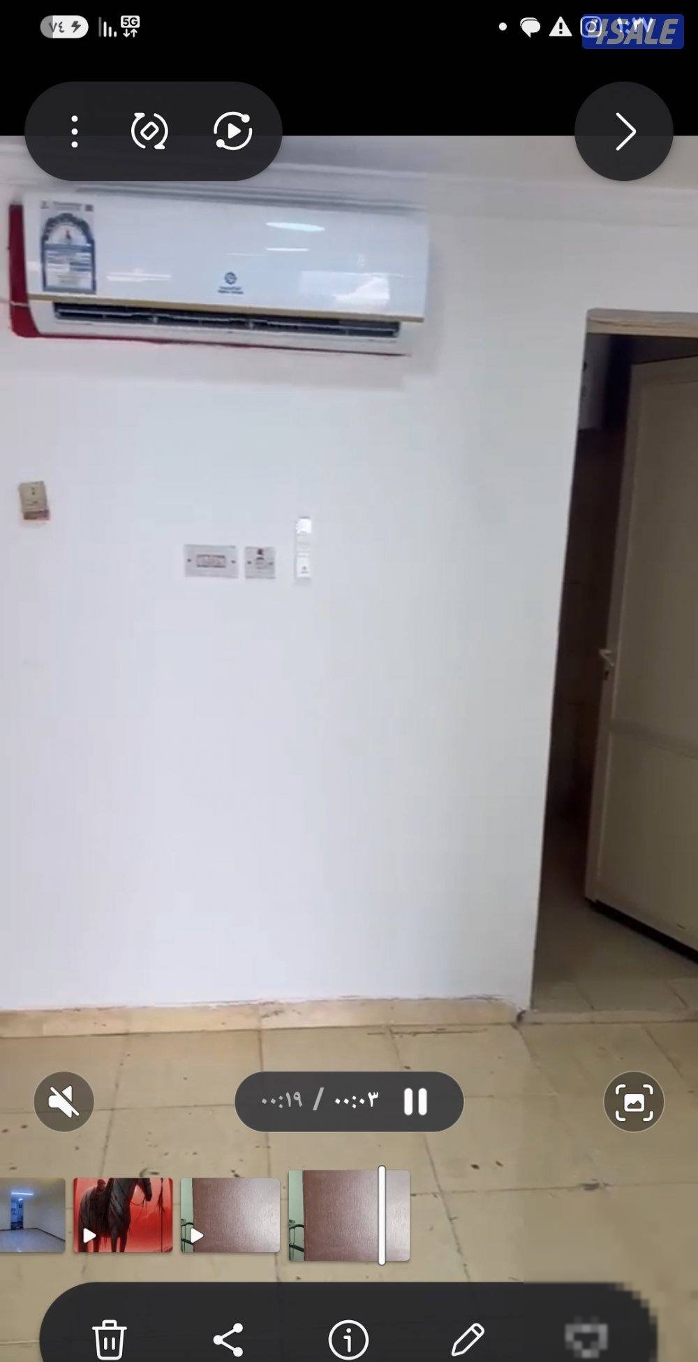 Studio consisting of a room, bathroom, and kitchen for foreign families only