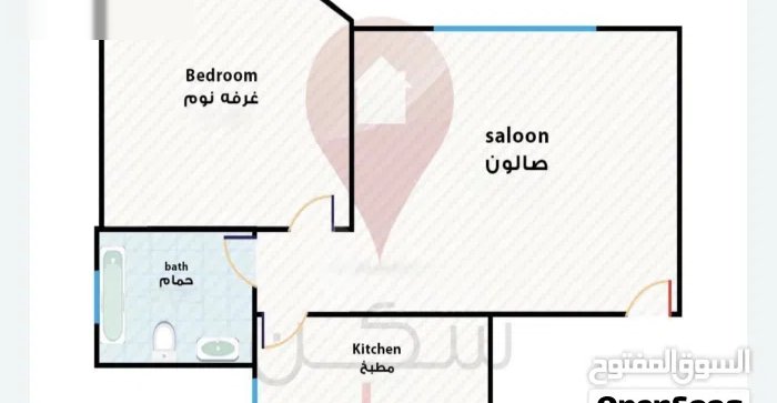 65 m2 1 Bedroom Apartments for Rent in Hawally Salmiya