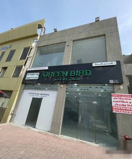 Shops for rent in Al-Qurain markets, area 80 meters, facade