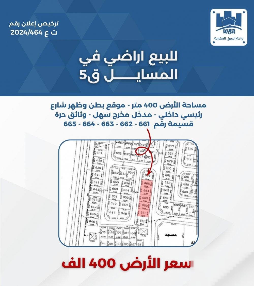 Land in Mubarek Al-Kabeer