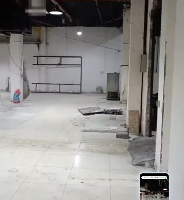 للايجار مخزن في الري مساحة كبيرة