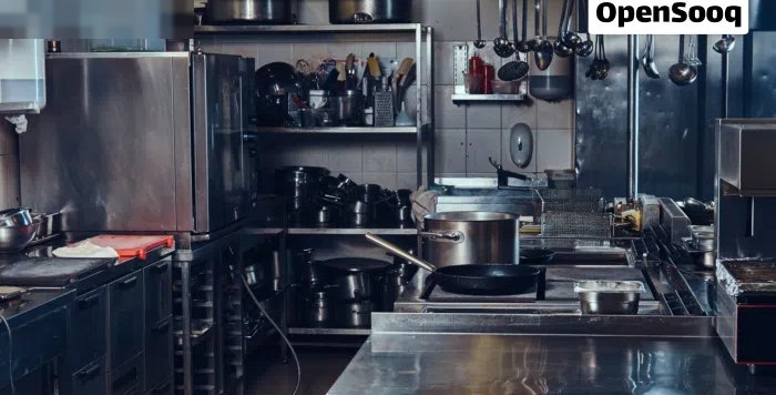 للإيجار مطبخ مركزي في أسواق القرين – مساحة 500م2  Central Kitchen for Rent in Aswaq Al-Qurain – 500m