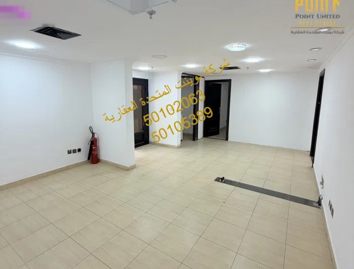مكتب للإيجار بحولي 166 م2 الدور الثالث داخل مجمع تجاري  Office for Rent in Hawally – 166 sqm, 3rd F