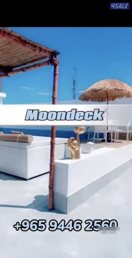 Salmiya, apartment room and hall, with roof and private pool